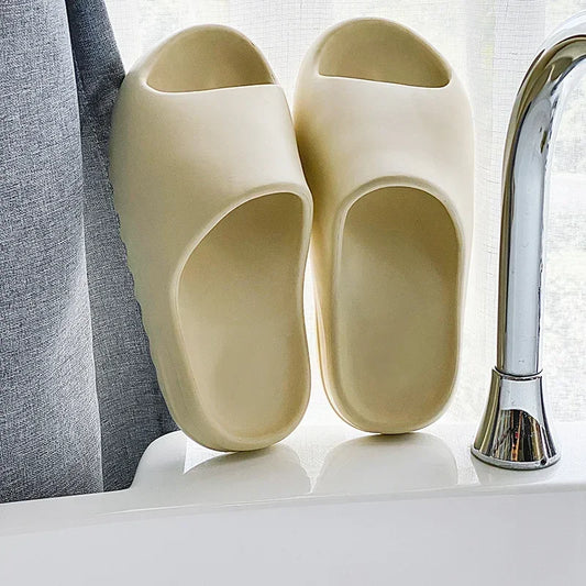 Hot Coconut Slippers Cloud Thick-soled Sandals Summer Fashion Soft Bottom Beach Men Slippers Women's Sandals EVA Slides